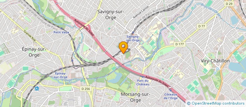 localisation de l'entreprise MADAME SAHRA MOSAWI à SAVIGNY-SUR-ORGE