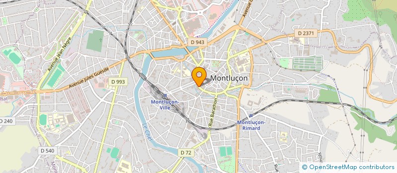 localisation de l'entreprise MADAME SAHRA OUAREM à MONTLUCON