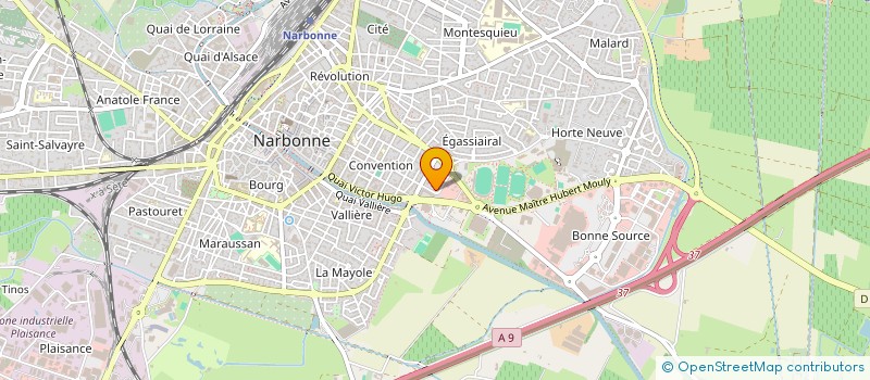 localisation de l'entreprise MADAME SAHRA PATRAC à NARBONNE