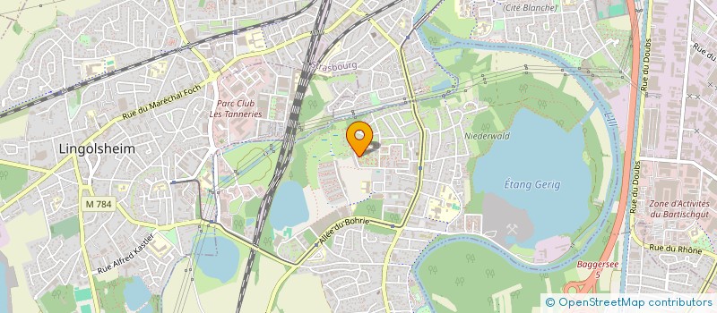 localisation de l'entreprise MADAME SAID HACHEMI  OSTWALD