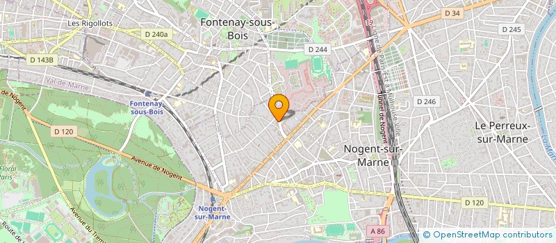 localisation de l'entreprise MADAME SAID MAHROG  NOGENT-SUR-MARNE