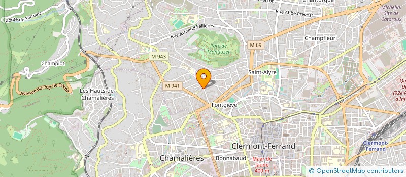 localisation de l'entreprise MADAME SAID MCHINDRA SAID MCHINDRA NELYANE  CLERMONT-FERRAND