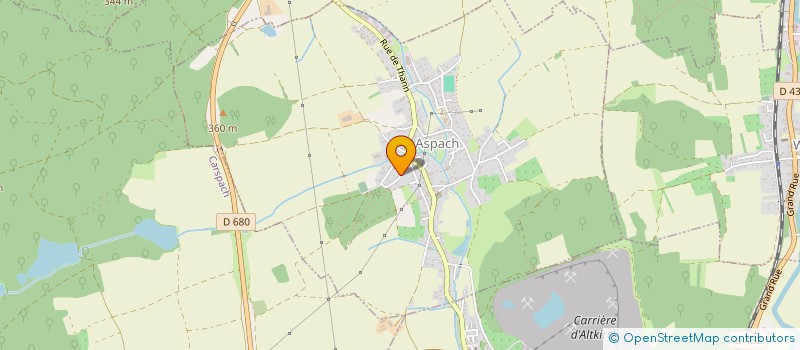 localisation de l'entreprise MADAME SAID ZAREB  ASPACH