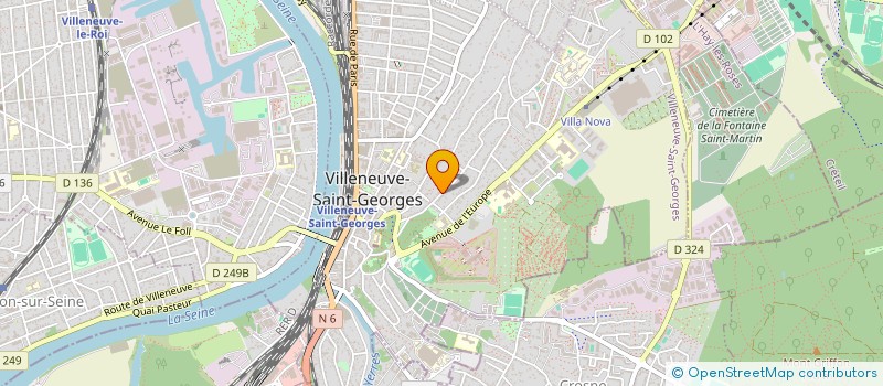 localisation de l'entreprise MADAME SAIDA ABDESSELEM  VILLENEUVE-SAINT-GEORGES