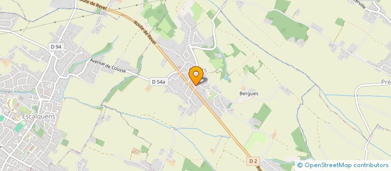 localisation de l'entreprise MADAME SAIDA AHIZOUNE  ODARS