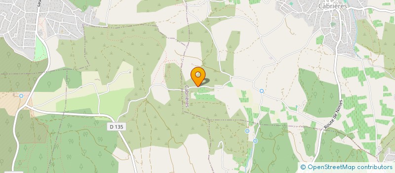 localisation de l'entreprise MADAME SAIDA ALIOUAT-GARRIDO  CABRIERES