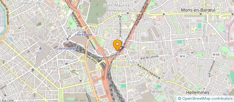 localisation de l'entreprise MADAME SAIDA ANAJJAR CHARRATI à LILLE