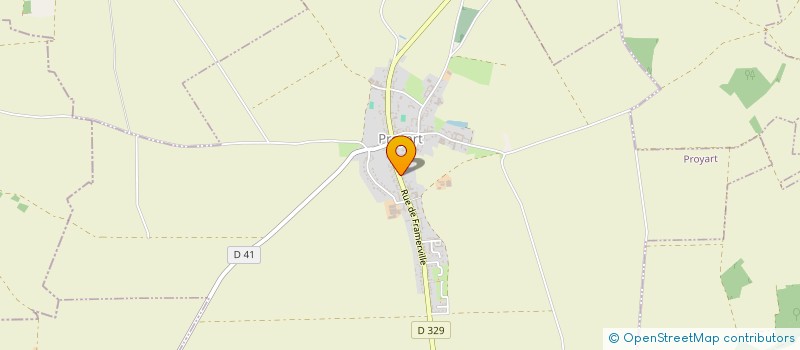 localisation de l'entreprise MADAME SAIDA BALHAMMOUCH  PROYART