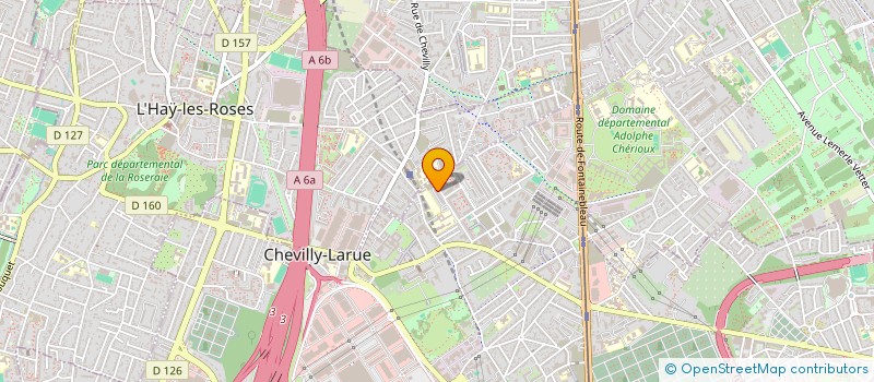 localisation de l'entreprise MADAME SAIDA BELOUAR à CHEVILLY-LARUE