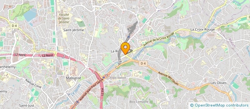 localisation de l'entreprise MADAME SAIDA BOUGHDIRI à MARSEILLE