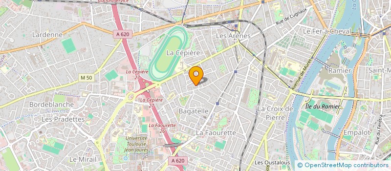 localisation de l'entreprise MADAME SAIDA DARDOURI à TOULOUSE