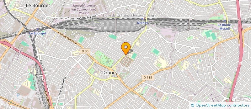 localisation de l'entreprise MADAME SAIDA DKIER  DRANCY