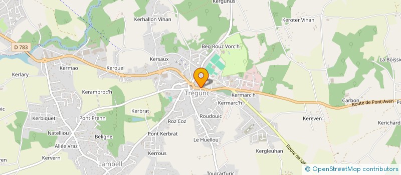 localisation de l'entreprise MADAME SAIDA ELOUARDI à TREGUNC