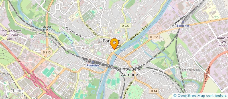 localisation de l'entreprise MADAME SAIDA GHANARI  PONTOISE