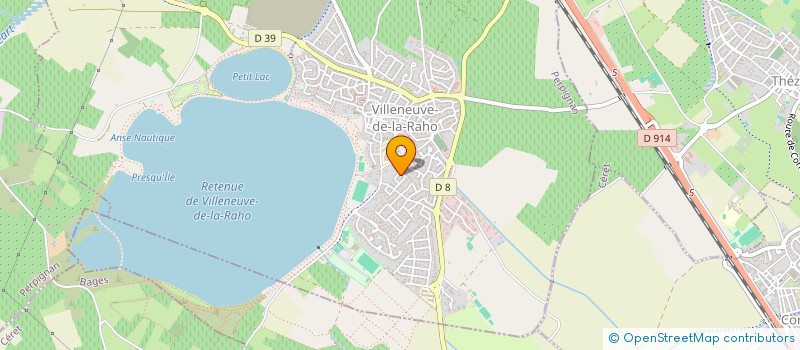 localisation de l'entreprise MADAME SAIDA HADJ KADDOUR  VILLENEUVE-DE-LA-RAHO