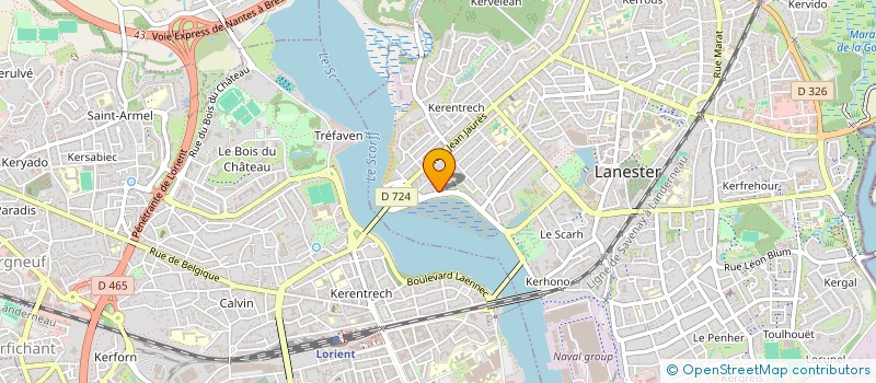 localisation de l'entreprise MADAME SAIDA HAJ  LANESTER