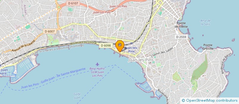 localisation de l'entreprise MADAME SAIDA IKIBI à ANTIBES