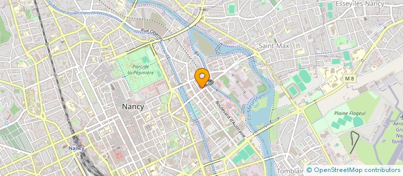 localisation de l'entreprise MADAME SAIDA KERMANI  NANCY