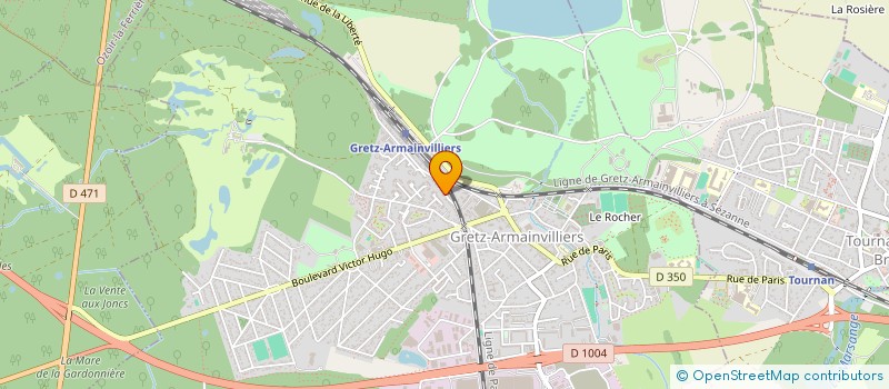 localisation de l'entreprise MADAME SAIDA KOUAY  GRETZ-ARMAINVILLIERS