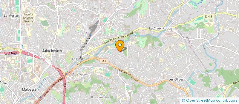 localisation de l'entreprise MADAME SAIDA LAMCHACHTI  MARSEILLE