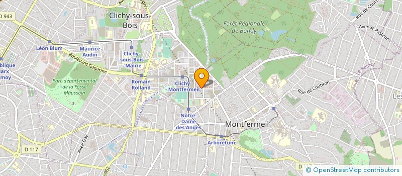 localisation de l'entreprise MADAME SAIDA LEBGAA  MONTFERMEIL