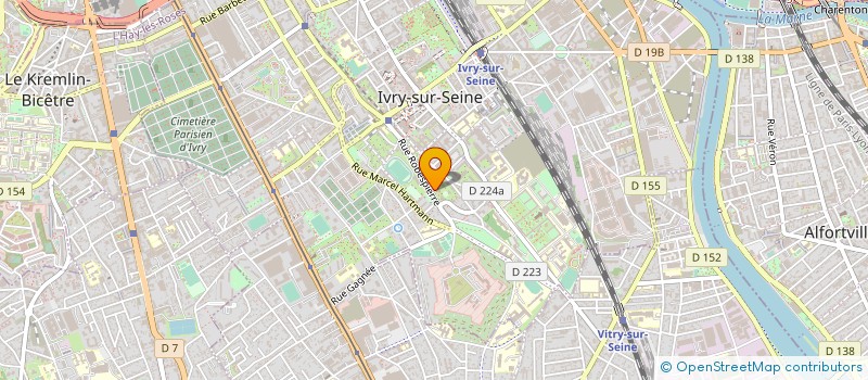 localisation de l'entreprise MADAME SAIDA NAAS à IVRY-SUR-SEINE