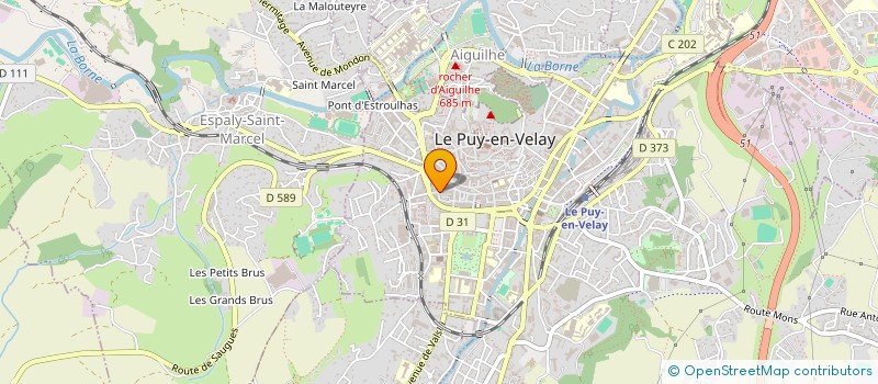 localisation de l'entreprise MADAME SAIDA OUHADDOU à LE PUY-EN-VELAY