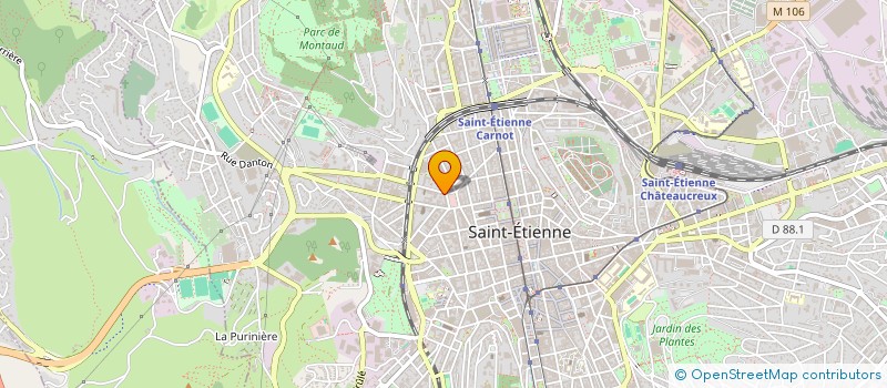 localisation de l'entreprise MADAME SAIDA SOUALEM  SAINT-ETIENNE