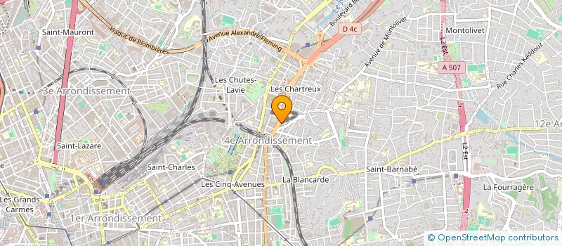 localisation de l'entreprise MADAME SAIDA TABENNEHAS à MARSEILLE