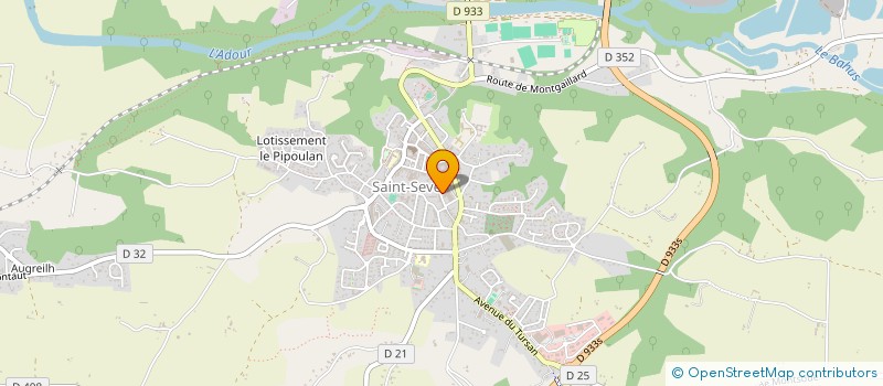 localisation de l'entreprise MADAME SAILI GONZALEZ-BERTRANNE  SAINT-SEVER