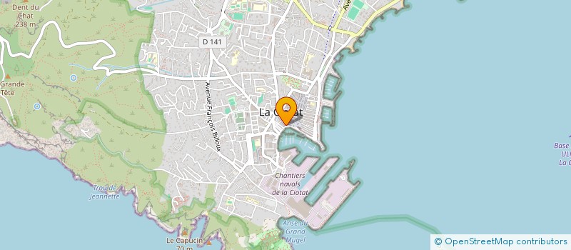 localisation de l'entreprise MADAME SAIPHIN JANTHARAKUL  LA CIOTAT