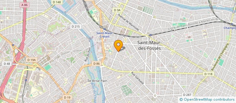 localisation de l'entreprise MADAME SAIRONG HU à SAINT-MAUR-DES-FOSSES