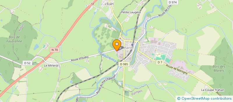 localisation de l'entreprise MADAME SAIRUNG FUNKRATHOK  GENELARD