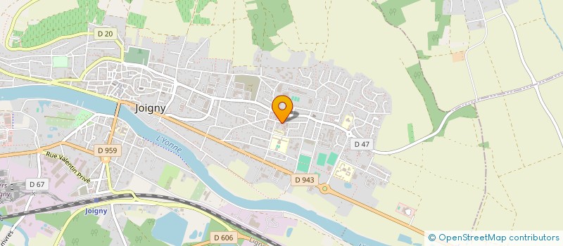localisation de l'entreprise MADAME SAJA HIREEB à JOIGNY