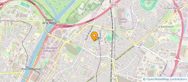 localisation de l'entreprise MADAME SAJIDA JEMAOUI  ANGERS