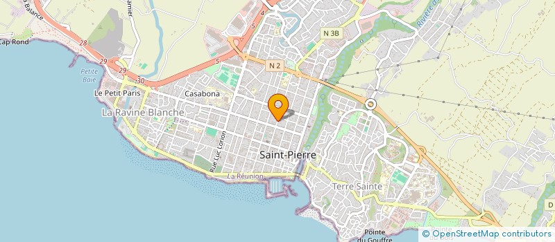 localisation de l'entreprise MADAME SAJUDA RASSOLMIAN à SAINT-PIERRE