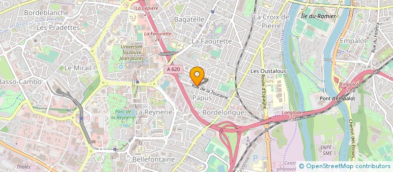 localisation de l'entreprise MADAME SAKHON HUOT à TOULOUSE