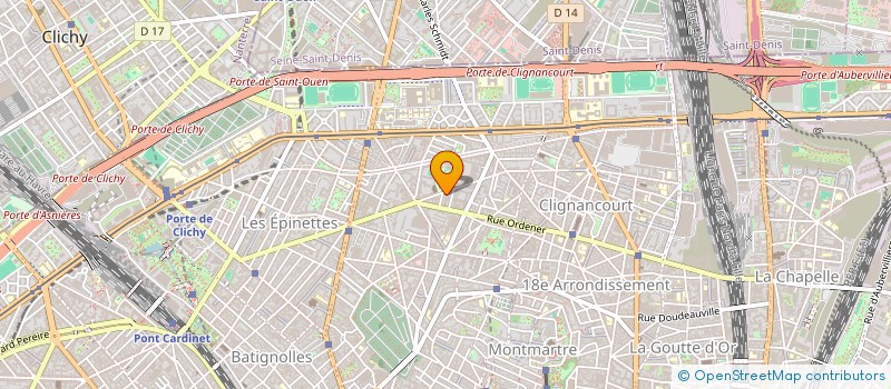 localisation de l'entreprise MADAME SAKIKO HIROSE  PARIS