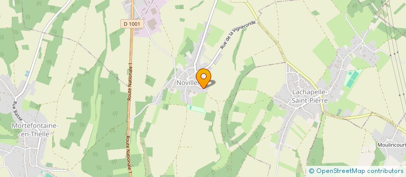 localisation de l'entreprise MADAME SAKINA BEKHTAOUI  NOVILLERS