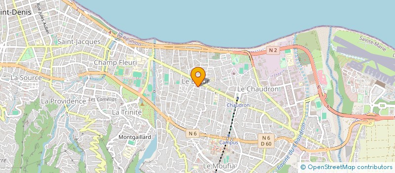 localisation de l'entreprise MADAME SAKINA HEPTOULLAH à SAINT-DENIS