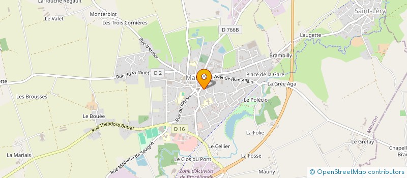 localisation de l'entreprise MADAME SAKINA MATAOUI  MAURON