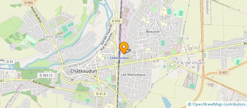 localisation de l'entreprise MADAME SAKINA ZERROUK à CHATEAUDUN