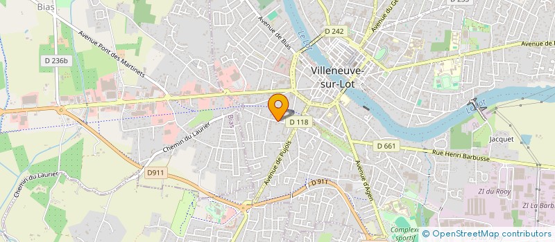 localisation de l'entreprise MADAME SAKUNTALA SOMARADJALOU  VILLENEUVE-SUR-LOT