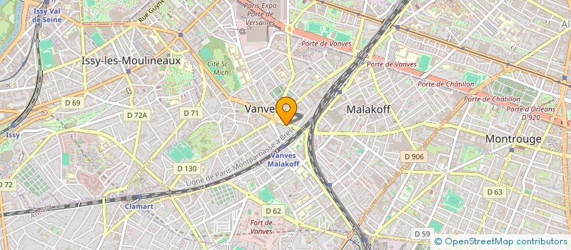 localisation de l'entreprise MADAME SAKURA DEGUITRE  VANVES