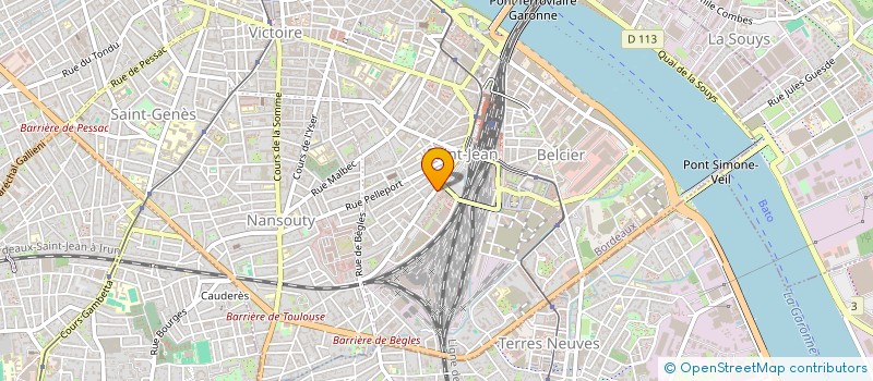 localisation de l'entreprise MADAME SALA DJEIRY THIAM  BORDEAUX