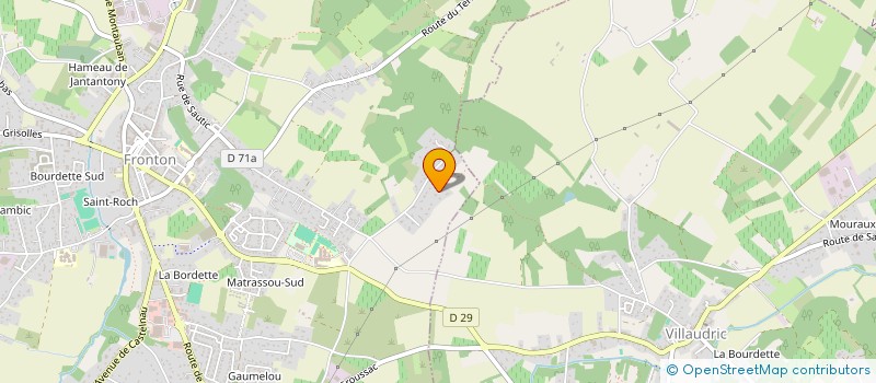 localisation de l'entreprise MADAME SALAH ABBAD  FRONTON