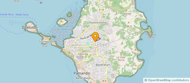 localisation de l'entreprise MADAME SALAH SAFIAT à PAMANDZI