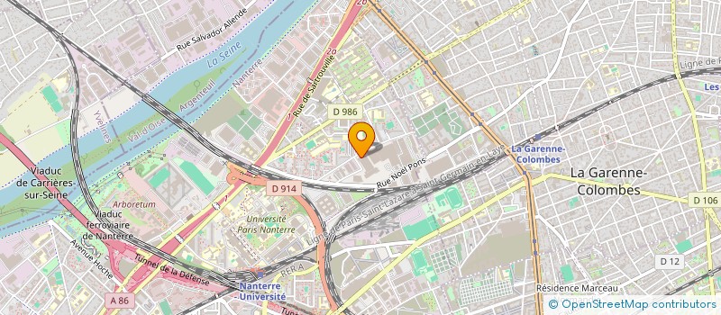 localisation de l'entreprise MADAME SALAHDINE BAKKALI  NANTERRE