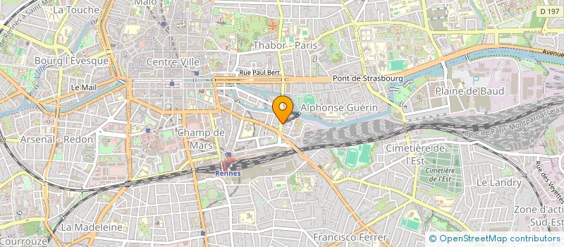 localisation de l'entreprise MADAME SALAMA AHMED TOUMBOU à RENNES