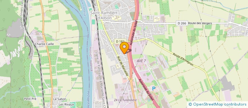 localisation de l'entreprise MADAME SALAMA MROIMANA  SAINT-RAMBERT-D'ALBON